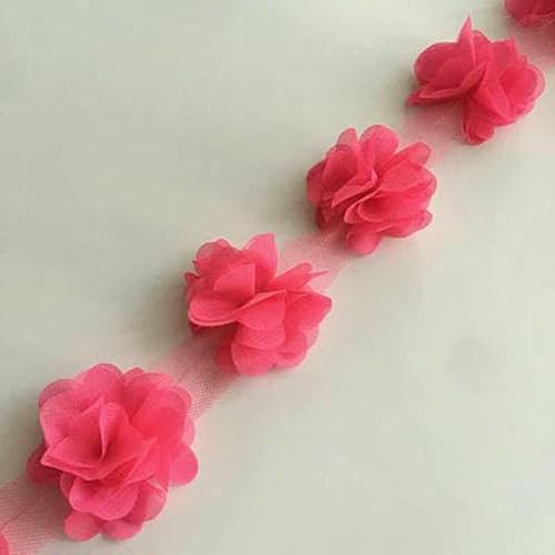 2 Yard 33 farbe 3D Chiffon Blumen DIY 5cm Breite spitze trim 24 blume spitze band dekoration kleidung zubehör XF08-XF03-25 2 Yard 33 farbe 3D Chiffon Blumen DIY 5cm Breite spitze trim 24 blume spitze band dekoration kleidung zubehör XF08-XF03-25 von BSGUZ