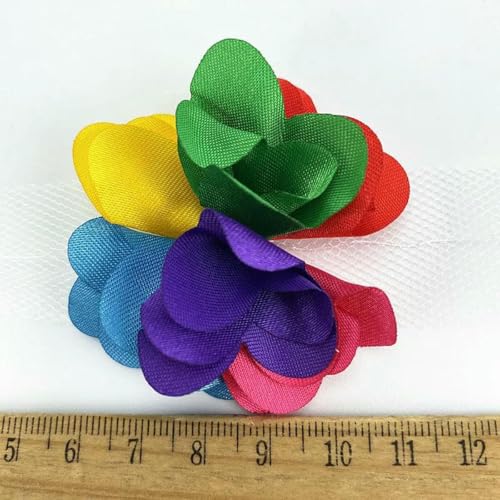 2 Yard 33 farbe 3D Chiffon Blumen DIY 5cm Breite spitze trim 24 blume spitze band dekoration kleidung zubehör XF08-XF08-1 2 Yard 33 farbe 3D Chiffon Blumen DIY 5cm Breite spitze trim 24 blume spitze band dekoration kleidung zubehör XF08-XF08-1 von BSGUZ
