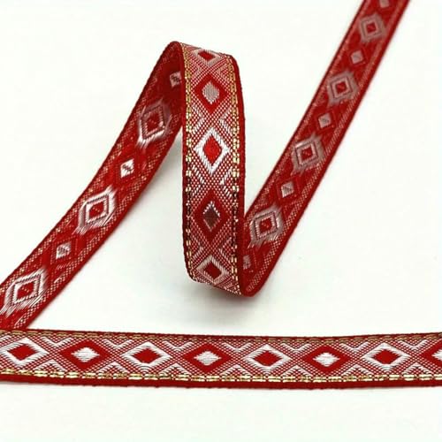 2 Yards 12 mm Vintage-Stickband im ethnischen Stil, Spitze für DIY-Kleidung, Taschenzubehör, bestickter Stoff zum Nähen von Dekorationen, 3–2 Yards 2 Yards 12 mm Vintage-Stickband im ethnischen Stil, Spitze für DIY-Kleidung, Taschenzubehör, bestickter Stoff zum Nähen von Dekorationen, 3–2 Yards von BSGUZ