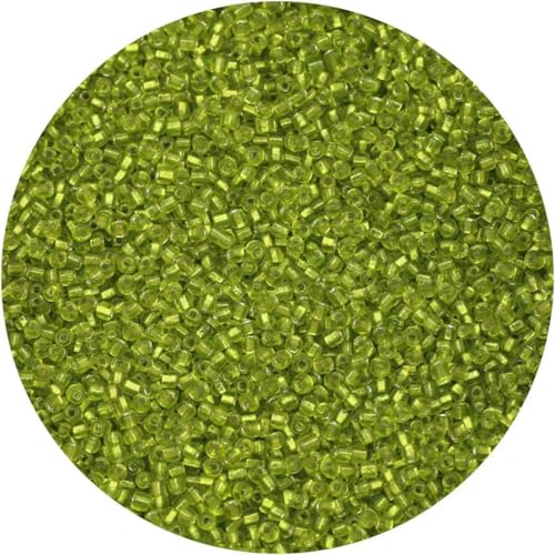 2 mm, 1500 Stück, 18 g, silberfarbene Innenseite, Rocailles-Perlen aus Glas, Bastelperlen für Armbänder, Halsketten, Ringe, zum Basteln von Rocailles-Perlen für DIY-Kunsthandwerk, hell 2 mm, 1500 Stück, 18 g, silberfarbene Innenseite, Rocailles-Perlen aus Glas, Bastelperlen für Armbänder, Halsketten, Ringe, zum Basteln von Rocailles-Perlen für DIY-Kunsthandwerk, hell von BSGUZ