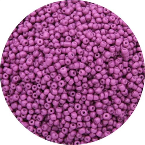 2 mm, 3,0 mm, 4,0 mm verschleißfeste einfarbige Glasreisperlen, gleichmäßige Farbe, handgefertigte DIY-Perlen-PR-2 MM, ca. 2000 Stück 2 mm, 3,0 mm, 4,0 mm verschleißfeste einfarbige Glasreisperlen, gleichmäßige Farbe, handgefertigte DIY-Perlen-PR-2 MM, ca. 2000 Stück von BSGUZ