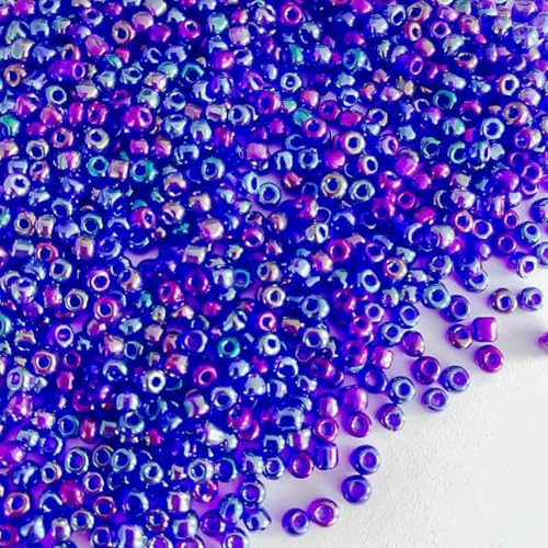 2 mm 3,0 mm 4,0 mm Glasperlen, lose Perlen, kleine Anhänger, DIY-Bastelperlen für Armbänder, Schmuckherstellung, Zubehör für Halsketten, Zubehör – 6–3,0 mm, 500 Stück von BSGUZ