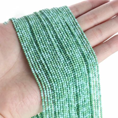 2 mm neue Kristallperlen, kleine facettierte lose Glas-Abstandsperlen zur Schmuckherstellung, Armband-DIY-Zubehör-SH-7-2 mm (10 Stränge) von BSGUZ