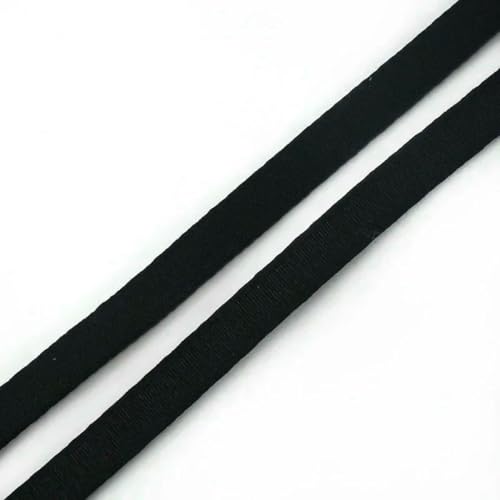 20 Meter 10/12 mm Nylon-Bügel-BH-Band zum handgefertigten Nähen von Unterwäsche, Hochzeitskleidern, Kleidungszubehör, Schwarz, 12 mm 20 Meter 10/12 mm Nylon-Bügel-BH-Band zum handgefertigten Nähen von Unterwäsche, Hochzeitskleidern, Kleidungszubehör, Schwarz, 12 mm von BSGUZ
