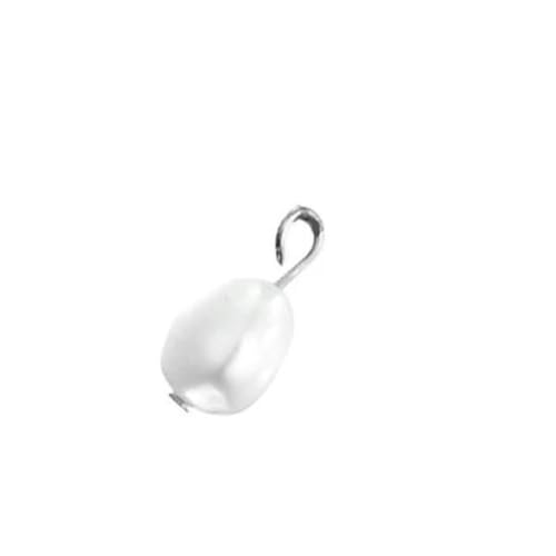 20 Stück/Los Edelstahl Unregelmäßige Süßwasserperlen-Anhänger für Schmuck DIY Herstellung handgefertigter Perlenanhänger Zubehör-A Silber 20 Stück/Los Edelstahl Unregelmäßige Süßwasserperlen-Anhänger für Schmuck DIY Herstellung handgefertigter Perlenanhänger Zubehör-A Silber von BSGUZ