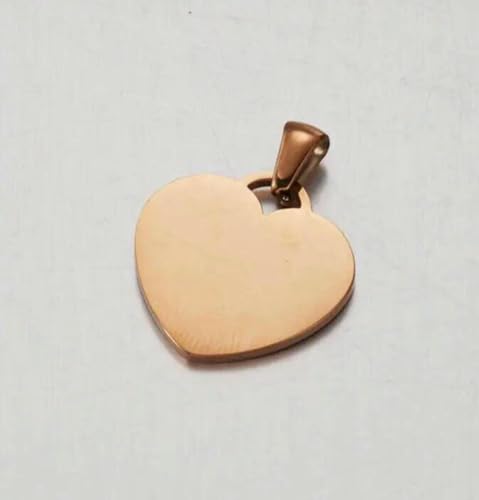 20 Stück/Los kleiner Herz-Charm-Anhänger, spiegelpolierter Edelstahl, süße Herzen, DIY-Schmuck, 20 R 20 Stück/Los kleiner Herz-Charm-Anhänger, spiegelpolierter Edelstahl, süße Herzen, DIY-Schmuck, 20 R von BSGUZ