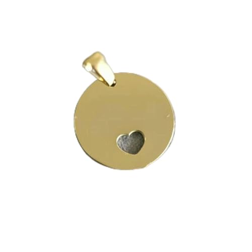20 Stück 304 Edelstahl-ID-Tags, 20 mm, rund, hohl, Herz-Tags, Army-Tag-Anhänger, Halskette, Schmuck-5 20 Stück 304 Edelstahl-ID-Tags, 20 mm, rund, hohl, Herz-Tags, Army-Tag-Anhänger, Halskette, Schmuck-5 von BSGUZ