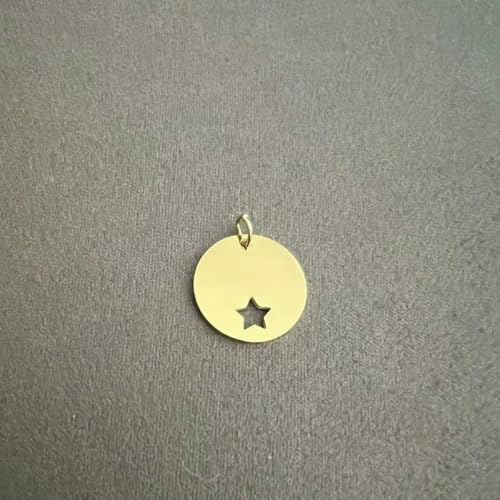 20 Stück exquisites Pentagramm-Schmuckzubehör aus 304 Edelstahl, neue modische Halskette, geometrisches Anhängerzubehör-3 20 Stück exquisites Pentagramm-Schmuckzubehör aus 304 Edelstahl, neue modische Halskette, geometrisches Anhängerzubehör-3 von BSGUZ