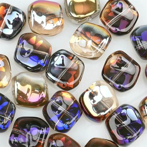 20 Stück unregelmäßige Lampwork-Glasperlen zur Schmuckherstellung, DIY, AB-Armband, Ohrringe, AB-Regenbogen, goldene Farbe, Kristallperlen-H818-12 mm, 20 Stück 20 Stück unregelmäßige Lampwork-Glasperlen zur Schmuckherstellung, DIY, AB-Armband, Ohrringe, AB-Regenbogen, goldene Farbe, Kristallperlen-H818-12 mm, 20 Stück von BSGUZ