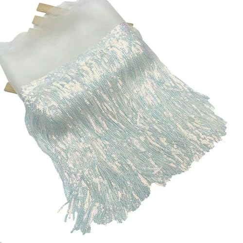 20 cm breite Pailletten-Quasten aus weichem Netzstoff, Spitze, Hochzeit, DIY, Tanzbekleidung, Zubehör, Spitzenbesatz, Band für Nähzubehör, Basteln, transparent, 91 cm, 1 Yard 20 cm breite Pailletten-Quasten aus weichem Netzstoff, Spitze, Hochzeit, DIY, Tanzbekleidung, Zubehör, Spitzenbesatz, Band für Nähzubehör, Basteln, transparent, 91 cm, 1 Yard von BSGUZ