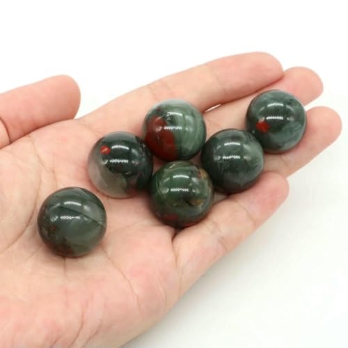 20 mm Naturstein, runde Kugel, Rosenquarz, nicht porös, Kristallperle, DIY-Edelsteinkugel für Halsketten, Armbänder, Schmuckherstellung, Großhandel, Blutstein, 10 Stück 20 mm Naturstein, runde Kugel, Rosenquarz, nicht porös, Kristallperle, DIY-Edelsteinkugel für Halsketten, Armbänder, Schmuckherstellung, Großhandel, Blutstein, 10 Stück von BSGUZ