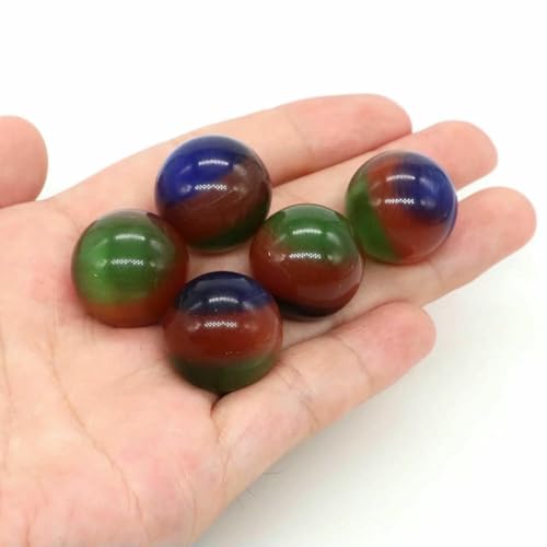 20 mm Naturstein, runde Kugel, Rosenquarz, nicht porös, Kristallperle, DIY-Edelsteinkugel für Halsketten, Armbänder, Schmuckherstellung, Großhandel, Farbe: Katzenauge, 5 Stück 20 mm Naturstein, runde Kugel, Rosenquarz, nicht porös, Kristallperle, DIY-Edelsteinkugel für Halsketten, Armbänder, Schmuckherstellung, Großhandel, Farbe: Katzenauge, 5 Stück von BSGUZ