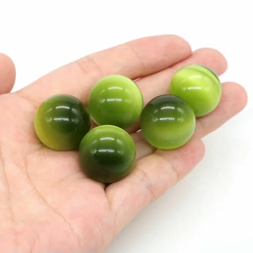 20 mm Naturstein, runde Kugel, Rosenquarz, nicht porös, Kristallperle, DIY-Edelsteinkugel für Halsketten, Armbänder, Schmuckherstellung, Großhandel, Olivgrünes Katzenauge, 50 Stück 20 mm Naturstein, runde Kugel, Rosenquarz, nicht porös, Kristallperle, DIY-Edelsteinkugel für Halsketten, Armbänder, Schmuckherstellung, Großhandel, Olivgrünes Katzenauge, 50 Stück von BSGUZ