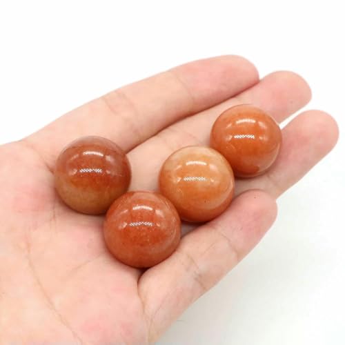 20 mm Naturstein, runde Kugel, Rosenquarz, nicht porös, Kristallperle, DIY-Edelsteinkugel für Halsketten, Armbänder, Schmuckherstellung, Großhandel, Orange Aventurin, 20 Stück 20 mm Naturstein, runde Kugel, Rosenquarz, nicht porös, Kristallperle, DIY-Edelsteinkugel für Halsketten, Armbänder, Schmuckherstellung, Großhandel, Orange Aventurin, 20 Stück von BSGUZ