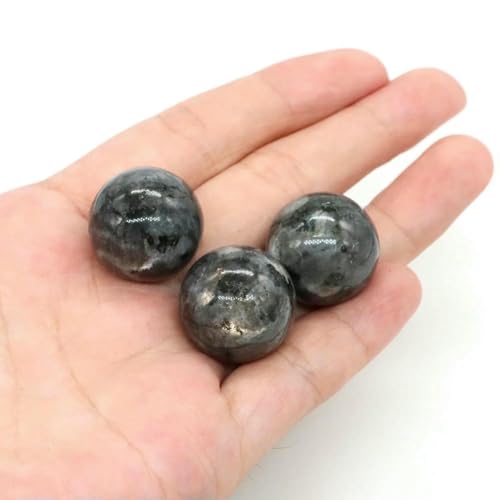 20 mm Naturstein, runde Kugel, Rosenquarz, nicht porös, Kristallperle, DIY-Edelsteinkugel für Halsketten, Armbänder, Schmuckherstellung, Großhandel, Schwarzer Labradorit, 50 Stück 20 mm Naturstein, runde Kugel, Rosenquarz, nicht porös, Kristallperle, DIY-Edelsteinkugel für Halsketten, Armbänder, Schmuckherstellung, Großhandel, Schwarzer Labradorit, 50 Stück von BSGUZ