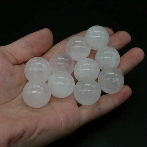 20 mm Naturstein, runde Kugel, Rosenquarz, nicht porös, Kristallperle, DIY-Edelsteinkugel für Halsketten, Armbänder, Schmuckherstellung, Großhandel, klarer Quarz, 5 Stück 20 mm Naturstein, runde Kugel, Rosenquarz, nicht porös, Kristallperle, DIY-Edelsteinkugel für Halsketten, Armbänder, Schmuckherstellung, Großhandel, klarer Quarz, 5 Stück von BSGUZ