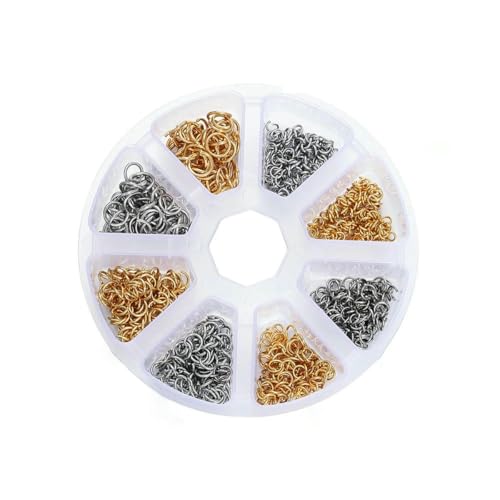 210–400 Stück/Box Schmuckherstellungs-Kits mit Karabinerverschluss, offene Biegeringe, End-Quetschperlen, Box, handgefertigte DIY-Armband-Halsketten-Befunde, Set 14 210–400 Stück/Box Schmuckherstellungs-Kits mit Karabinerverschluss, offene Biegeringe, End-Quetschperlen, Box, handgefertigte DIY-Armband-Halsketten-Befunde, Set 14 von BSGUZ