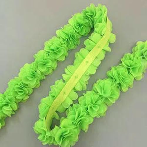 26 Blumen, 14 Farben, 3D-Chiffon-Blumen, DIY, 5 cm Breite, Spitzenbesatz, Spitzenband, Dekoration, Kleidungszubehör, 11-26 Blumen 26 Blumen, 14 Farben, 3D-Chiffon-Blumen, DIY, 5 cm Breite, Spitzenbesatz, Spitzenband, Dekoration, Kleidungszubehör, 11-26 Blumen von BSGUZ