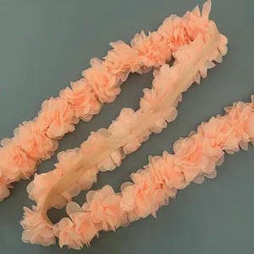 26 Blumen, 14 Farben, 3D-Chiffon-Blumen, DIY, 5 cm Breite, Spitzenbesatz, Spitzenband, Dekoration, Kleidungszubehör, 8-26 Blumen 26 Blumen, 14 Farben, 3D-Chiffon-Blumen, DIY, 5 cm Breite, Spitzenbesatz, Spitzenband, Dekoration, Kleidungszubehör, 8-26 Blumen von BSGUZ