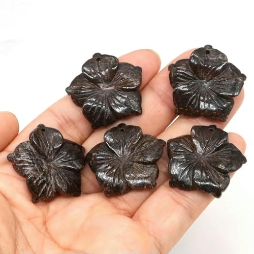 28 mm Pfirsichblüten-Charm-Perlen, Naturstein, Heilkristall, lose Abstandsperlen für DIY-Armbänder, Halsketten, Schmuckherstellung, Bronzit, 20 Stück 28 mm Pfirsichblüten-Charm-Perlen, Naturstein, Heilkristall, lose Abstandsperlen für DIY-Armbänder, Halsketten, Schmuckherstellung, Bronzit, 20 Stück von BSGUZ