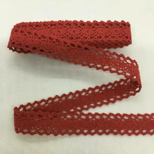 2Y 1,5 cm - 6 cm Beige & Farbe Gehäkeltes Baumwoll-Spitzenband für handgefertigte DIY-Bastelschleifen, Weihnachten, Ostern, Hochzeit, Deko, Blumenwickel-C008-3 Rot 1,5 cm - 2 Yards 2Y 1,5 cm - 6 cm Beige & Farbe Gehäkeltes Baumwoll-Spitzenband für handgefertigte DIY-Bastelschleifen, Weihnachten, Ostern, Hochzeit, Deko, Blumenwickel-C008-3 Rot 1,5 cm - 2 Yards von BSGUZ