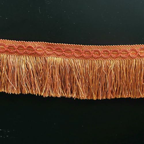 3,0 m 6 m/Los Spitzenquasten-Fransenbesatz zum Nähen von DIY-Spitzenbändern, Seidenquasten, Goldbesatz, Kleid, Bühnenkleidung, Vorhangzubehör-Orange-6 m 3,0 m 6 m/Los Spitzenquasten-Fransenbesatz zum Nähen von DIY-Spitzenbändern, Seidenquasten, Goldbesatz, Kleid, Bühnenkleidung, Vorhangzubehör-Orange-6 m von BSGUZ