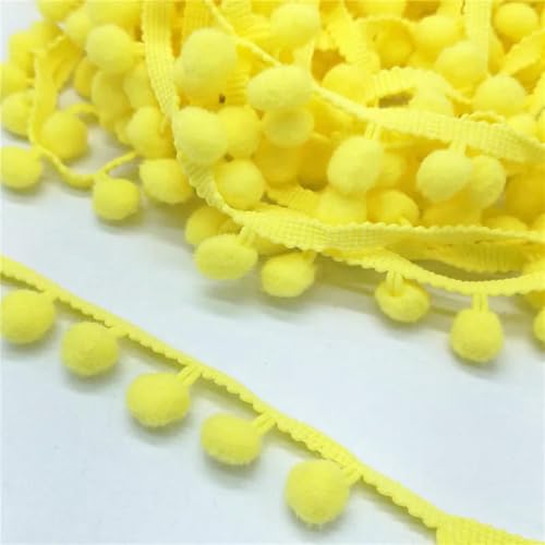 3/5/10 Meter Pom-Pom-Spitzenbesatz-Kugelband zum Selbermachen, Nähen von Kleidungsstücken, Hüten, Kissen, Nähen von dekorativem Zubehör, Fransenband, 4–10 mm Kugel, 15 Stück 3/5/10 Meter Pom-Pom-Spitzenbesatz-Kugelband zum Selbermachen, Nähen von Kleidungsstücken, Hüten, Kissen, Nähen von dekorativem Zubehör, Fransenband, 4–10 mm Kugel, 15 Stück von BSGUZ