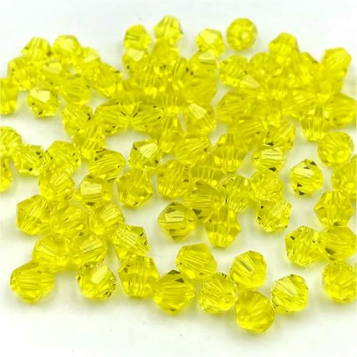 3 4 6 mm doppelkegelige österreichische Kristallperlen zur Schmuckherstellung, mehrfarbige facettierte Glas-Abstandsperlen für DIY-Zubehör, Großhandel-z03-3,0 mm (ca. 120 Stück) von BSGUZ