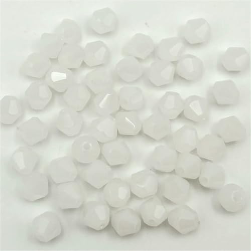 3 4 6 mm doppelkegelige österreichische Kristallperlen zur Schmuckherstellung, mehrfarbige facettierte Glas-Abstandsperlen für DIY-Zubehör, Großhandel-z18-4,0 mm (ca. 90 Stück) von BSGUZ