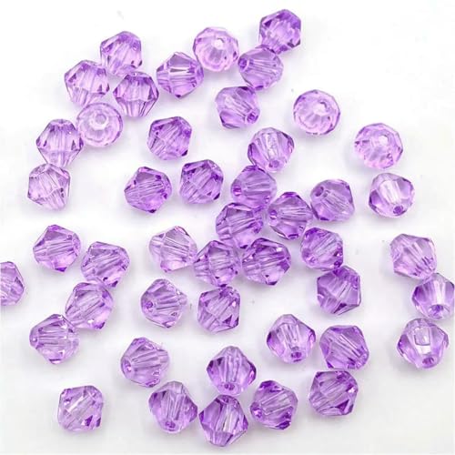 3 4 6 mm doppelkegelige österreichische Kristallperlen zur Schmuckherstellung, mehrfarbige facettierte Glas-Abstandsperlen für DIY-Zubehör, Großhandel-z23-4,0 mm (ca. 90 Stück) von BSGUZ