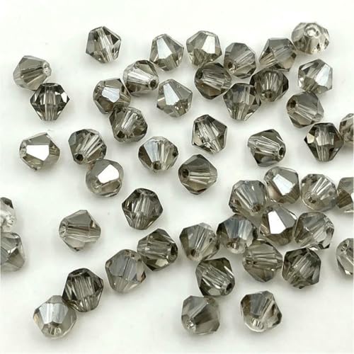 3 4 6 mm doppelkegelige österreichische Kristallperlen zur Schmuckherstellung, mehrfarbige facettierte Glas-Abstandsperlen für DIY-Zubehör, Großhandel-z27-3,0 mm (ca. 120 Stück) von BSGUZ