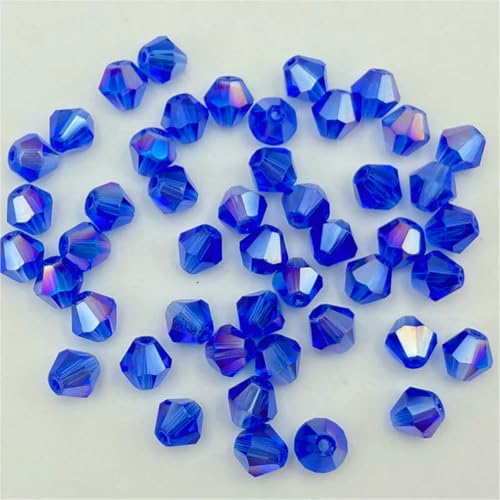 3 4 6 mm doppelkegelige österreichische Kristallperlen zur Schmuckherstellung, mehrfarbige facettierte Glas-Abstandsperlen für DIY-Zubehör, Großhandel-z38-3,0 mm (ca. 120 Stück) von BSGUZ