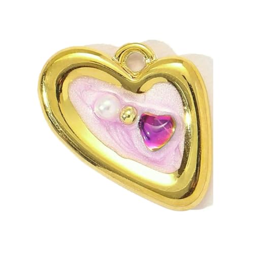 3 teile/los Edelstahl Gradienten Emaille Liebe Herz DIY Halskette Anhänger Frauen Quallen Perle Strand Charms-YE1188-2x3 3 teile/los Edelstahl Gradienten Emaille Liebe Herz DIY Halskette Anhänger Frauen Quallen Perle Strand Charms-YE1188-2x3 von BSGUZ