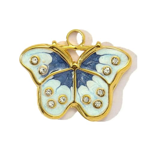 3 teile/los Edelstahl Gradienten Emaille Liebe Herz DIY Halskette Anhänger Frauen Quallen Perle Strand Charms-YE1194x3 von BSGUZ