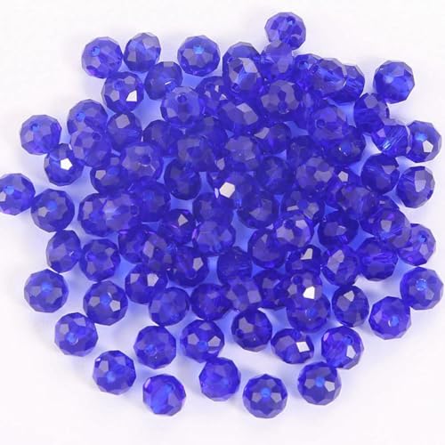3 x 4,0 mm, 4 x 6 mm, facettierte Glasperlen, lose Abstandshalter, runde Kristallperlen zur Schmuckherstellung, DIY-Halsketten, Armbandzubehör, 22, 4 x 6 mm, 100 Stück 3 x 4,0 mm, 4 x 6 mm, facettierte Glasperlen, lose Abstandshalter, runde Kristallperlen zur Schmuckherstellung, DIY-Halsketten, Armbandzubehör, 22, 4 x 6 mm, 100 Stück von BSGUZ