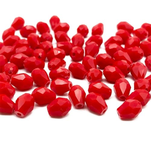 3 x 5, 5 x 7, 8 x 11 mm, facettierte österreichische Wassertropfen-Kristallperlen zur Schmuckherstellung, Tropfen-Glasperlen, DIY-Armband, Ohrringzubehör, D-014, einfarbi 3 x 5, 5 x 7, 8 x 11 mm, facettierte österreichische Wassertropfen-Kristallperlen zur Schmuckherstellung, Tropfen-Glasperlen, DIY-Armband, Ohrringzubehör, D-014, einfarbi von BSGUZ