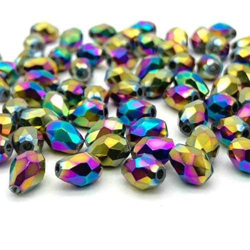 3 x 5, 5 x 7, 8 x 11 mm, facettierte österreichische Wassertropfen-Kristallperlen zur Schmuckherstellung, Tropfen-Glasperlen, DIY-Armband, Ohrringzubehör, d31, 8 x 11 mm, 3 x 5, 5 x 7, 8 x 11 mm, facettierte österreichische Wassertropfen-Kristallperlen zur Schmuckherstellung, Tropfen-Glasperlen, DIY-Armband, Ohrringzubehör, d31, 8 x 11 mm, von BSGUZ
