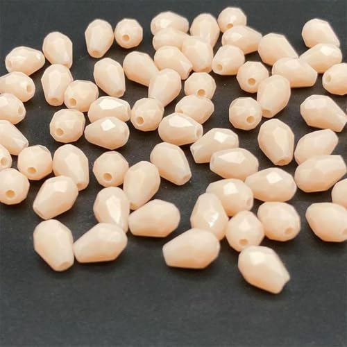 3 x 5 5 x 7 8 x 11 mm facettierte österreichische Wassertropfen-Kristallperlen zur Schmuckherstellung, Tropfen-Glasperlen, DIY-Armband, Ohrringzubehör, d39, 3 x 5 mm, ca. 96 Stück von BSGUZ