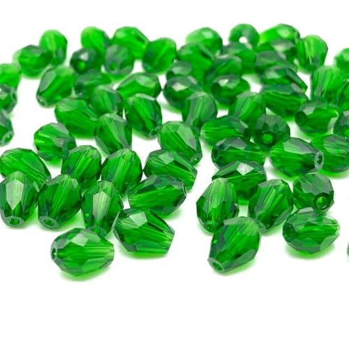 3 x 5 5 x 7 8 x 11 mm facettierte österreichische Wassertropfen-Kristallperlen zur Schmuckherstellung, Tropfenglasperlen, DIY-Armband, Ohrringzubehör, D-017 grün, 8 x 11 mm, ca. 58 Stück 3 x 5 5 x 7 8 x 11 mm facettierte österreichische Wassertropfen-Kristallperlen zur Schmuckherstellung, Tropfenglasperlen, DIY-Armband, Ohrringzubehör, D-017 grün, 8 x 11 mm, ca. 58 Stück von BSGUZ