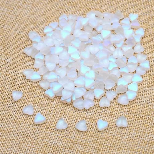 30/60 Stück 8mm Herz Glasperle zur Schmuckherstellung DIY Zubehör Ohrring Halskette Handarbeit Tschechische Glas lose Spacer Perlen-0827005-60Stk 30/60 Stück 8mm Herz Glasperle zur Schmuckherstellung DIY Zubehör Ohrring Halskette Handarbeit Tschechische Glas lose Spacer Perlen-0827005-60Stk von BSGUZ