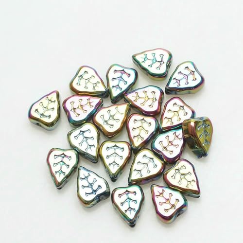 30 Teile/los Neue Blatt Glas Blütenblatt Perlen Lassen Form 8x10mm DIY Machen Kristall Ohrring Anhänger Schmuck Zubehör-GD155 30 Teile/los Neue Blatt Glas Blütenblatt Perlen Lassen Form 8x10mm DIY Machen Kristall Ohrring Anhänger Schmuck Zubehör-GD155 von BSGUZ