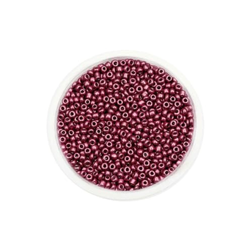 300/600 Stück 3/4,0 mm Charm-Glasperlen, tschechische Rocailles, kleine runde lose Perlen für die Herstellung von DIY-Schmuck, Ohrringen und Armbändern, Lila, 3,0 mm x 600 Stück 300/600 Stück 3/4,0 mm Charm-Glasperlen, tschechische Rocailles, kleine runde lose Perlen für die Herstellung von DIY-Schmuck, Ohrringen und Armbändern, Lila, 3,0 mm x 600 Stück von BSGUZ