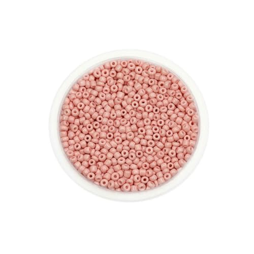 300/600 Stück 3/4,0 mm Charm-Glasperlen, tschechische Rocailles, kleine runde lose Perlen für die Herstellung von DIY-Schmuck, Ohrringen und Armbändern, Pink, 3,0 mm x 600 Stück 300/600 Stück 3/4,0 mm Charm-Glasperlen, tschechische Rocailles, kleine runde lose Perlen für die Herstellung von DIY-Schmuck, Ohrringen und Armbändern, Pink, 3,0 mm x 600 Stück von BSGUZ