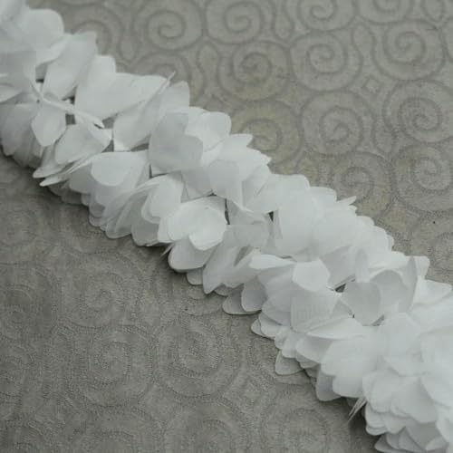 3D Chiffon Blumen Rüschenbesatz Band Organza Kleid Kragen Stickerei Spitze Applikation für Diy Nähzubehör Guipure -1Yard Preis 3D Chiffon Blumen Rüschenbesatz Band Organza Kleid Kragen Stickerei Spitze Applikation für Diy Nähzubehör Guipure -1Yard Preis von BSGUZ