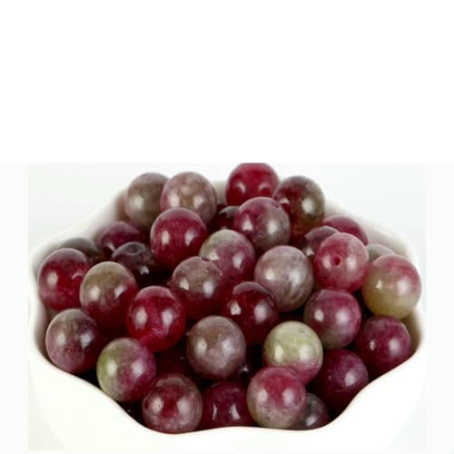 4–12 mm Natursteinperlen, Lava, Amethyst, Tigerauge, Quarz, Achate, runde lose Perlen zur Schmuckherstellung, DIY-Armbandzubehör, Wassermelonen-Jade, 10 mm, 36–37 Stück 4–12 mm Natursteinperlen, Lava, Amethyst, Tigerauge, Quarz, Achate, runde lose Perlen zur Schmuckherstellung, DIY-Armbandzubehör, Wassermelonen-Jade, 10 mm, 36–37 Stück von BSGUZ