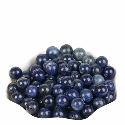 4–12 mm Natursteinperlen, Lava, Amethyst, Tigerauge, Quarz, Achate, runde lose Perlen zur Schmuckherstellung, DIY-Armbandzubehör, blauer Sodalith, 12 mm, 29–30 Stück 4–12 mm Natursteinperlen, Lava, Amethyst, Tigerauge, Quarz, Achate, runde lose Perlen zur Schmuckherstellung, DIY-Armbandzubehör, blauer Sodalith, 12 mm, 29–30 Stück von BSGUZ