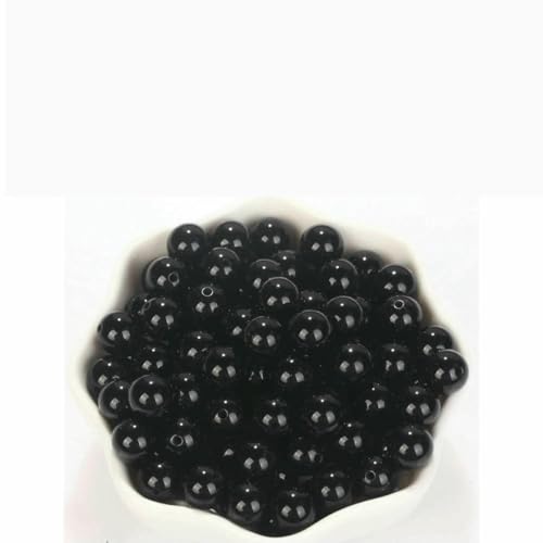 4–12 mm Natursteinperlen, Lava, Amethyst, Tigerauge, Quarz, Achate, runde lose Perlen zur Schmuckherstellung, DIY-Armbandzubehör – Schwarzer Achat – 6 mm, 58–60 Stück 4–12 mm Natursteinperlen, Lava, Amethyst, Tigerauge, Quarz, Achate, runde lose Perlen zur Schmuckherstellung, DIY-Armbandzubehör – Schwarzer Achat – 6 mm, 58–60 Stück von BSGUZ