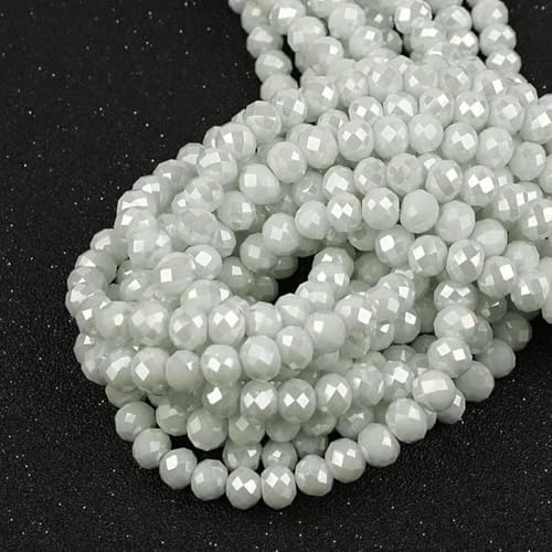 4 6 8 mm Rondell-Kristallperlen, facettierte Porzellan-Glasperlen, lose Abstandsperlen zur Schmuckherstellung, Handarbeit, Armband, Halskette, BZ002, 36–6 mm, 85–90 Stück 4 6 8 mm Rondell-Kristallperlen, facettierte Porzellan-Glasperlen, lose Abstandsperlen zur Schmuckherstellung, Handarbeit, Armband, Halskette, BZ002, 36–6 mm, 85–90 Stück von BSGUZ