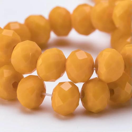4 6 8 mm Rondell-Kristallperlen, facettierte Porzellan-Glasperlen, lose Abstandsperlen zur Schmuckherstellung, Handarbeit, Armband, Halskette, BZ002-05-8 mm-65-70 Stück 4 6 8 mm Rondell-Kristallperlen, facettierte Porzellan-Glasperlen, lose Abstandsperlen zur Schmuckherstellung, Handarbeit, Armband, Halskette, BZ002-05-8 mm-65-70 Stück von BSGUZ