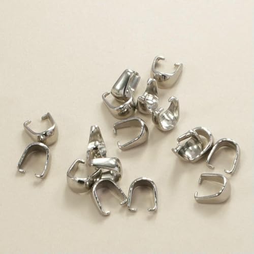 4 x 7 mm, vierfarbig, 100 Stück, 304 spiegelpolierter Edelstahl, Anhängerclip, DIY-Clip-Anschluss, Schmuck, Entdeckung, Stahlfarbe 4 x 7 mm, vierfarbig, 100 Stück, 304 spiegelpolierter Edelstahl, Anhängerclip, DIY-Clip-Anschluss, Schmuck, Entdeckung, Stahlfarbe von BSGUZ
